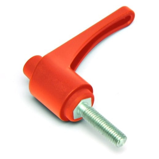 MLC780630 Turuncu Plastik Sustalı Kol Civatalı Boy:78, M6x30