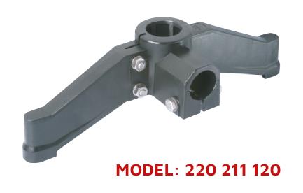 Model: 220 Plasti̇k İki̇li̇ Ayak (Açisiz) Düz Ve Bağlantili