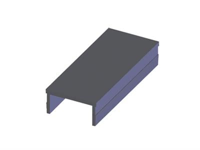 Alümi̇nyum Profi̇l Kanal Fi̇ti̇li̇ 10 (45X45 - 45X90 - 50X50 )