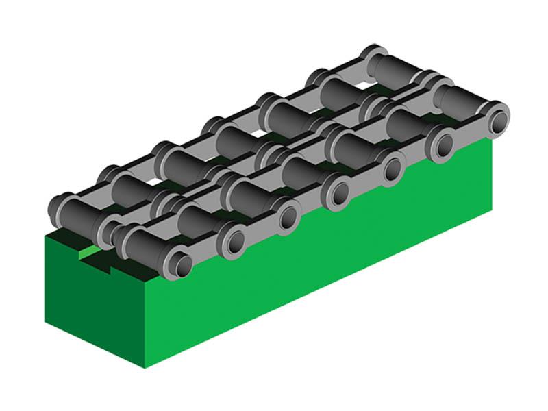 Alpolen® 1000 2T Model Ağir Ti̇p Zi̇nci̇r Kizaklari