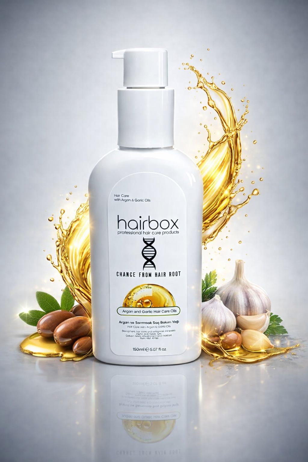 Hairbox Saç Bakım Yağı, Saç Uzatıcı, Dökülme Karşıtı, Saç Kalınlaştırıcı