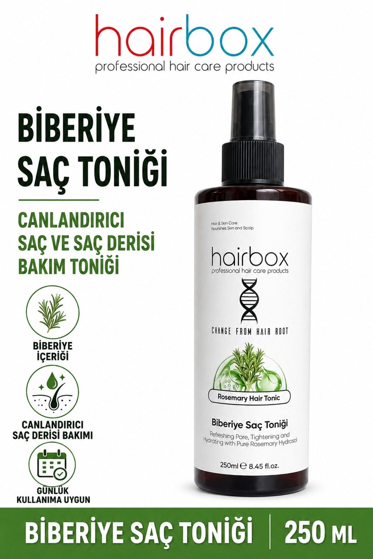 Biberiye Saç Toniği, Hairbox