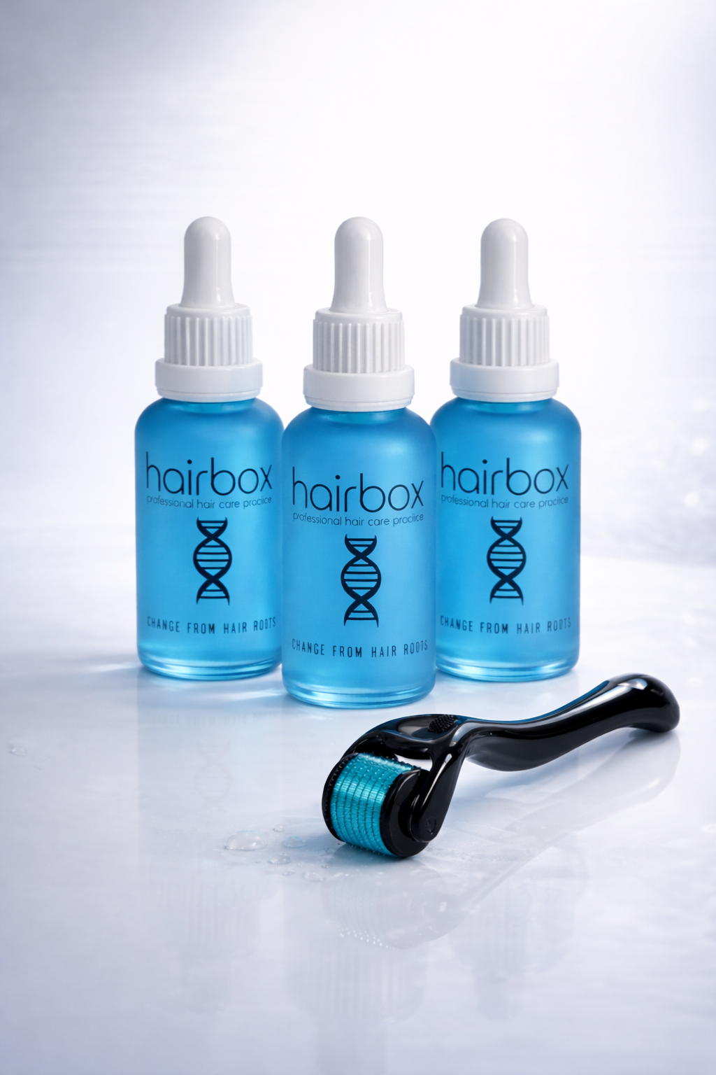 Hairbox Erkek Saç Serumu (3 Adet Serum + 1 Adet Dermoroller Hediye)
