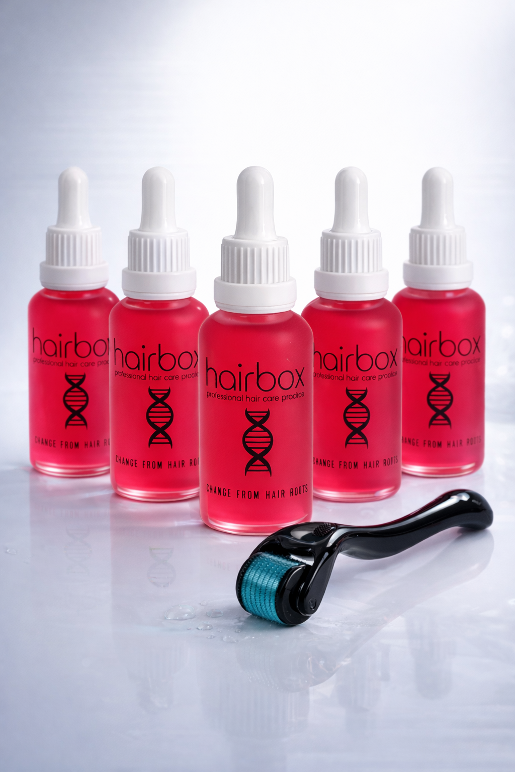 Hairbox Kadın Saç Serumu (5 Adet Serum + 1 Dermoroller Hediye)