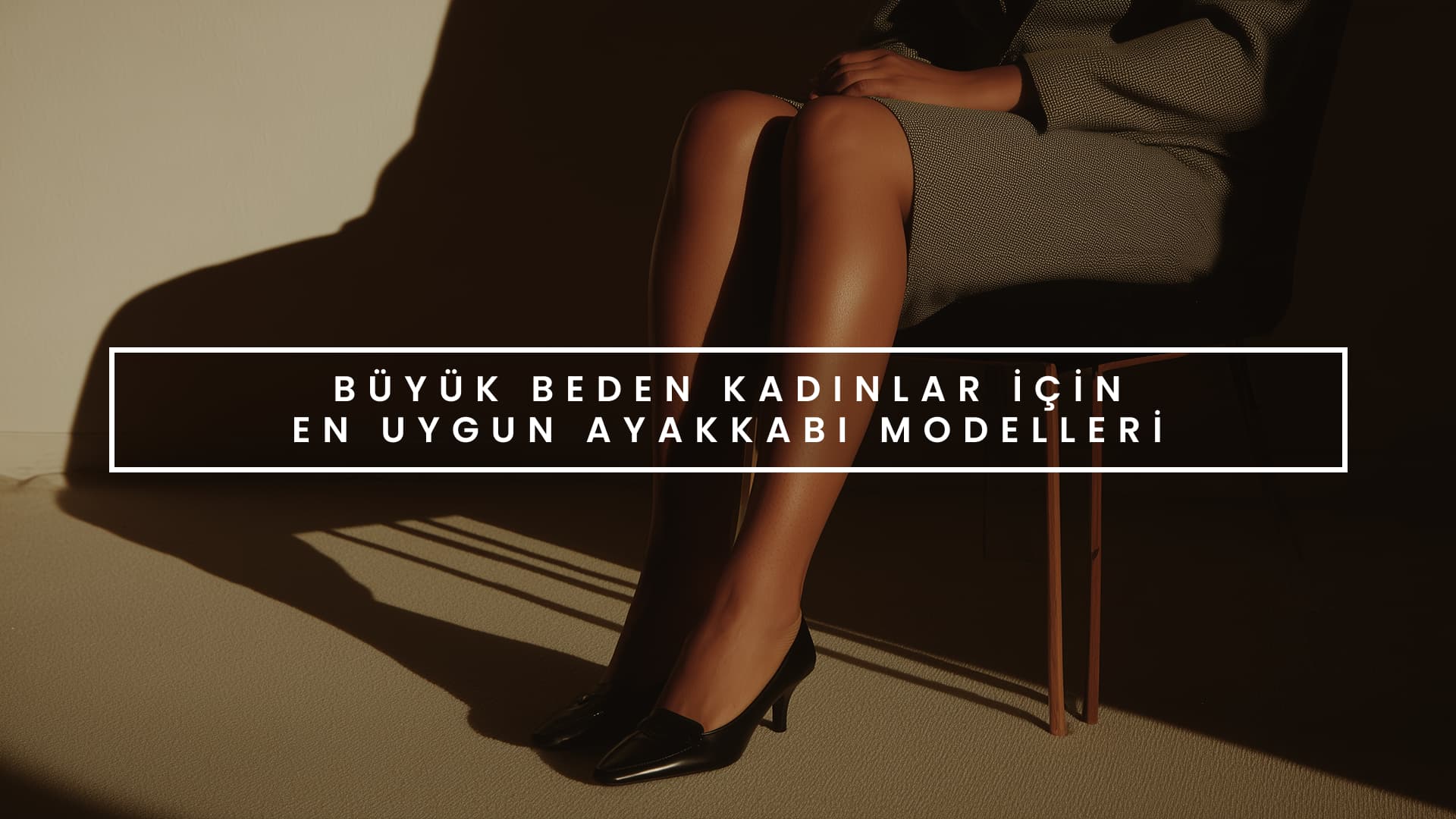Büyük beden kadınlar için en uygun ayakkabı modelleri