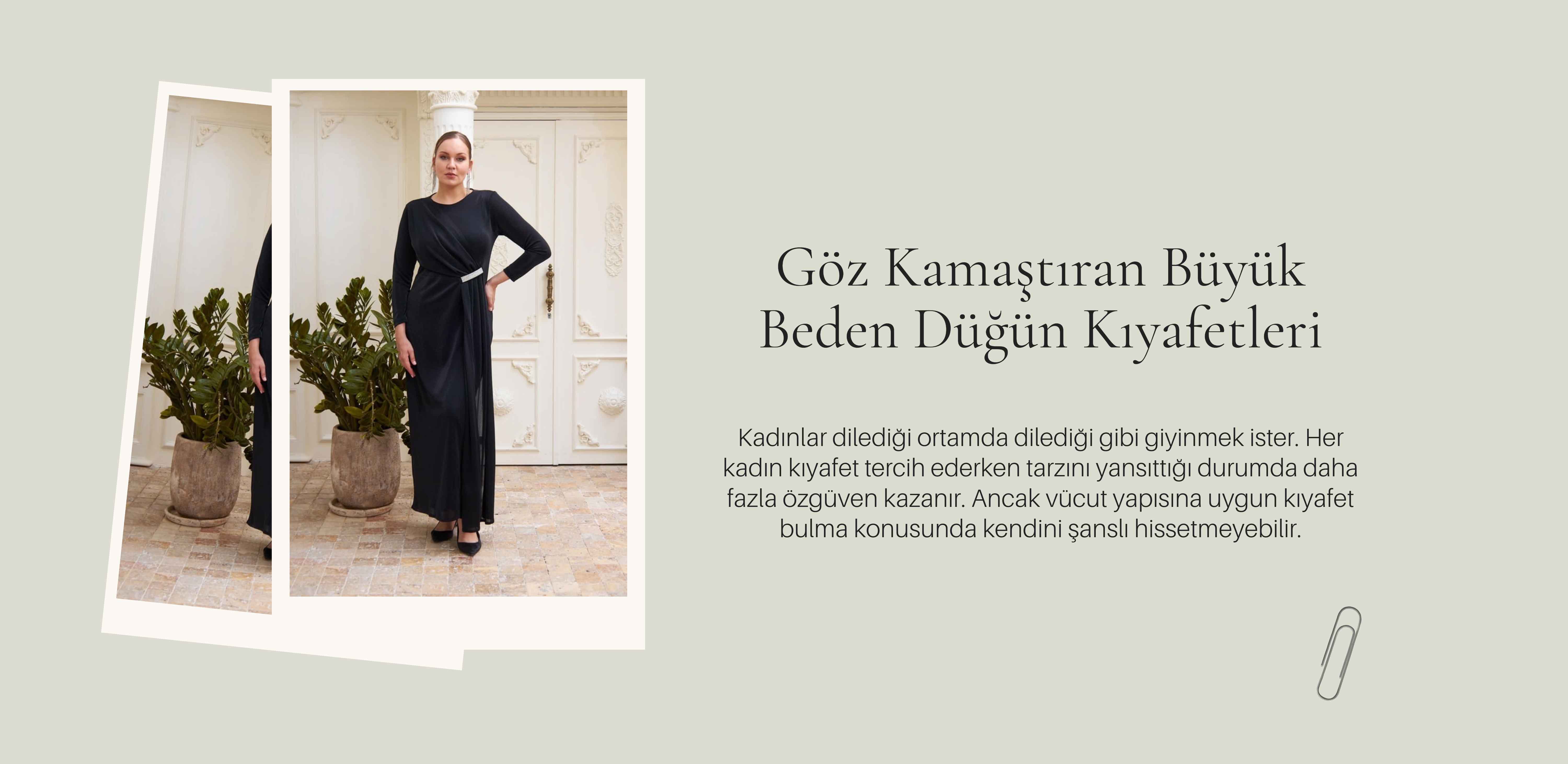 büyük beden düğün kıyafetleri