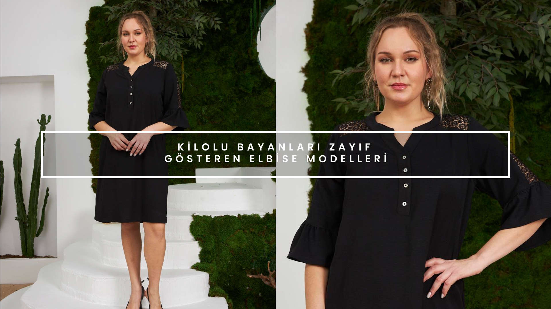 Kilolu Bayanları Zayıf Gösteren Elbise Modelleri