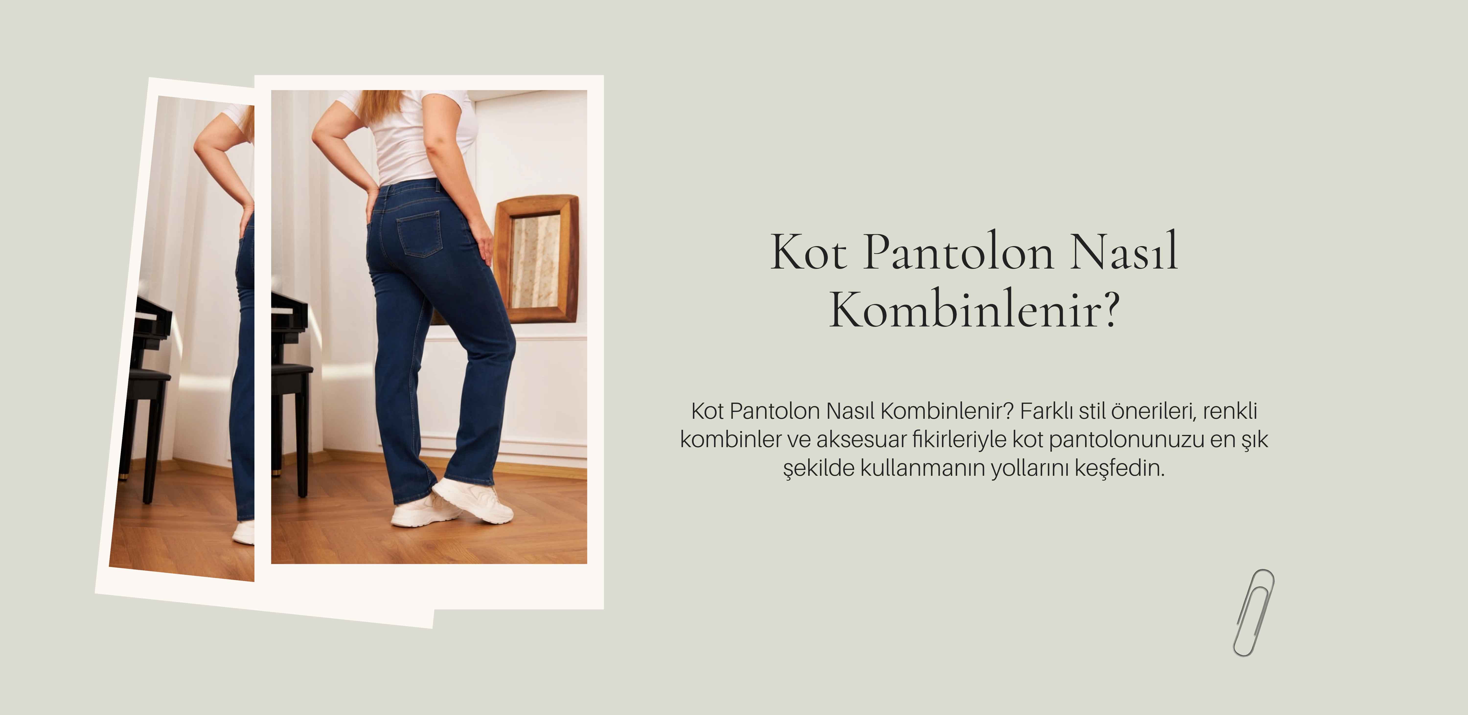 büyük beden kot pantolon