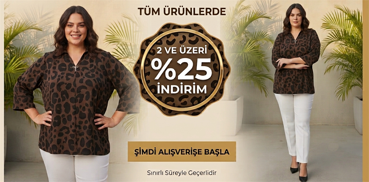 2 üzeri %25 indirim