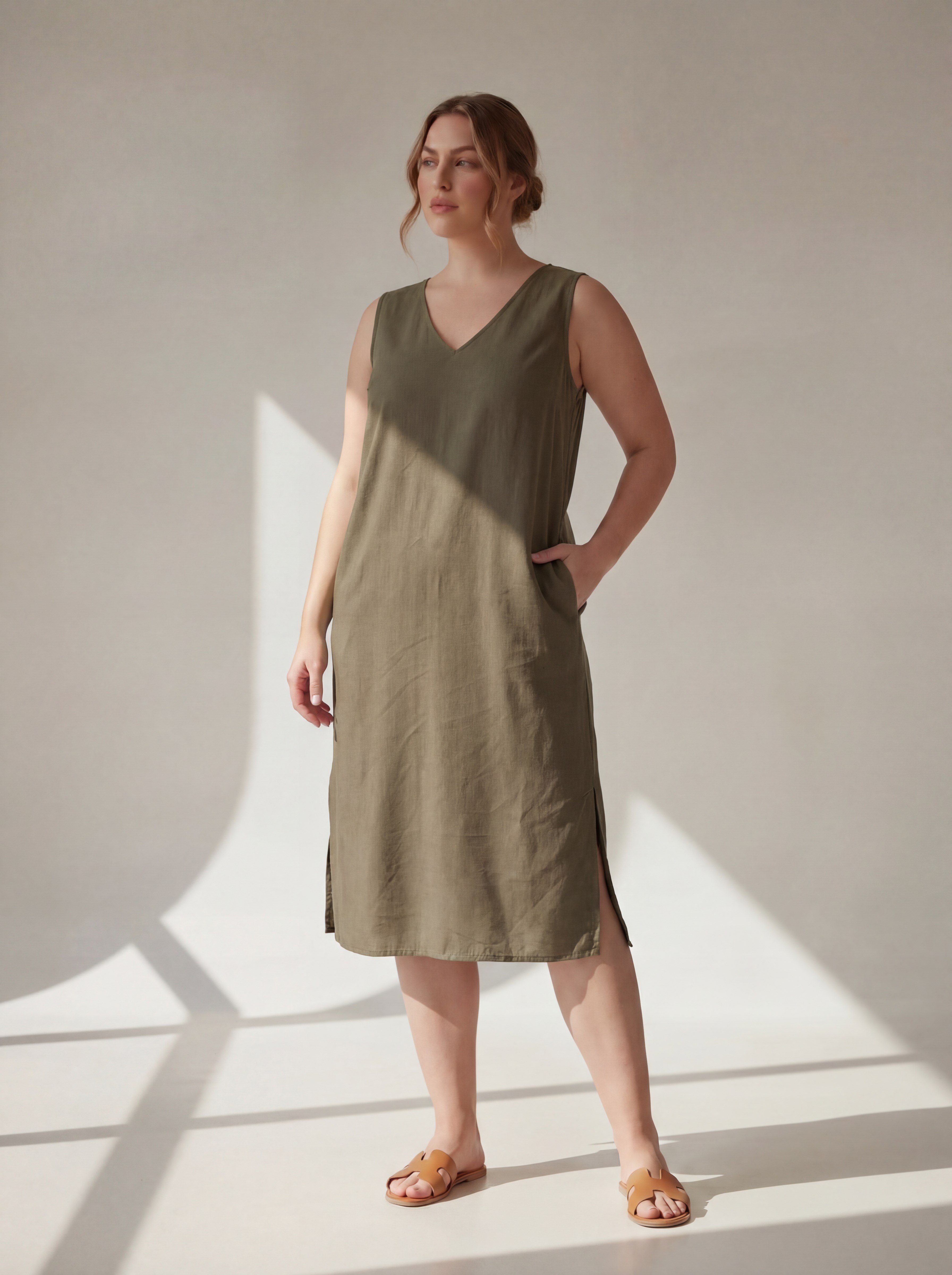 KOLSUZ ELBİSE   44-50 - RMG