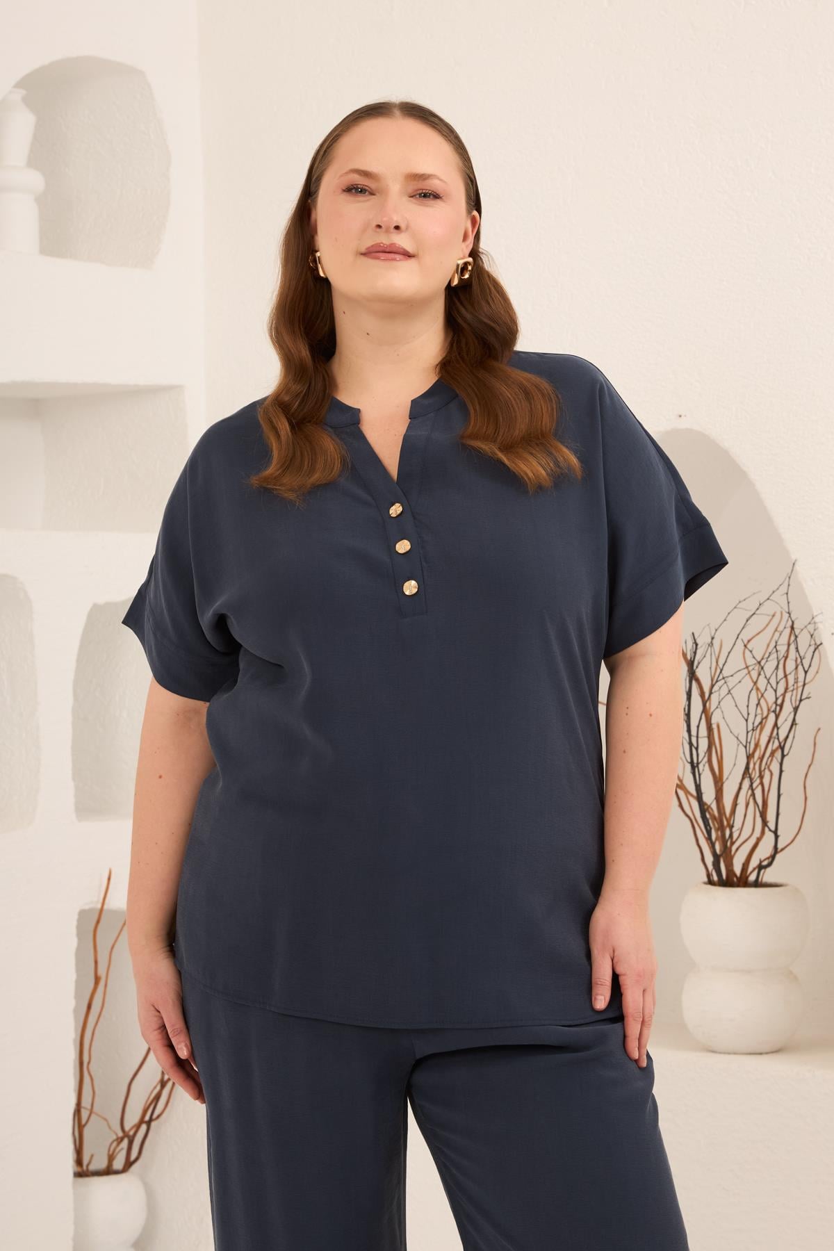 MODAL BLUZ     44-50 - RMG