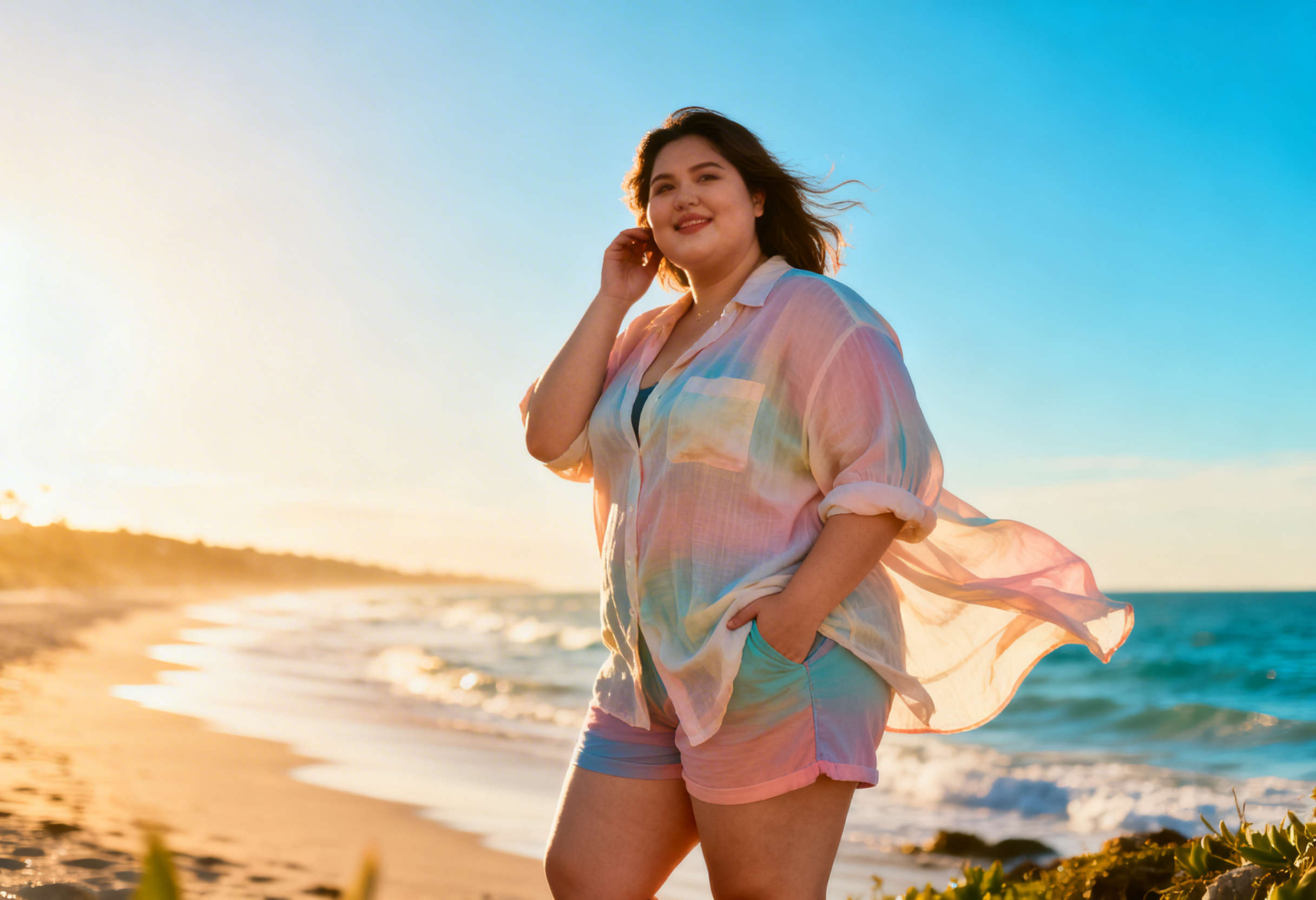 Büyük Beden Yaz Kombinlerinde Kumaş Seçimi