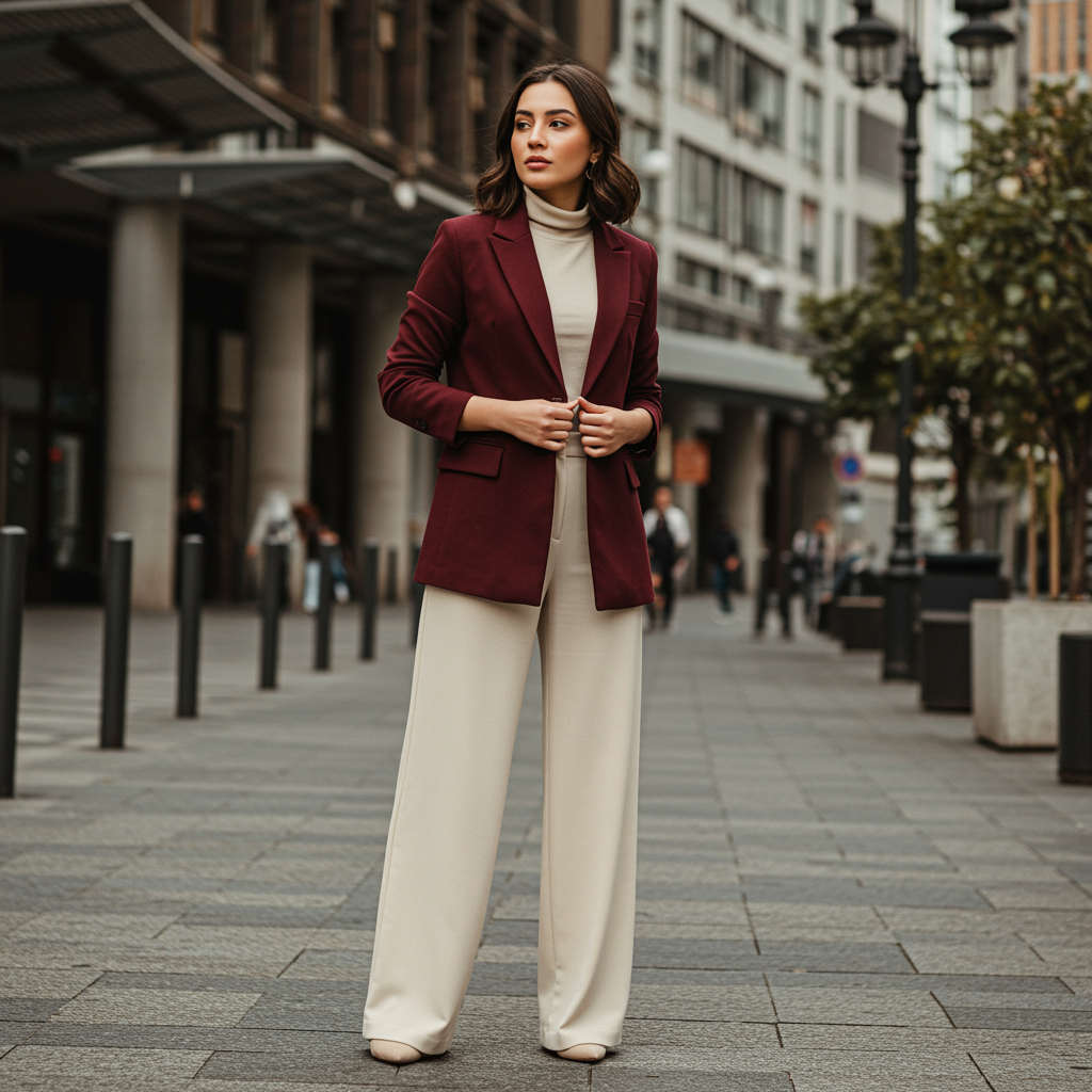 Bej Ve Camel Tonlarla Yumuşak Geçişli Kombin