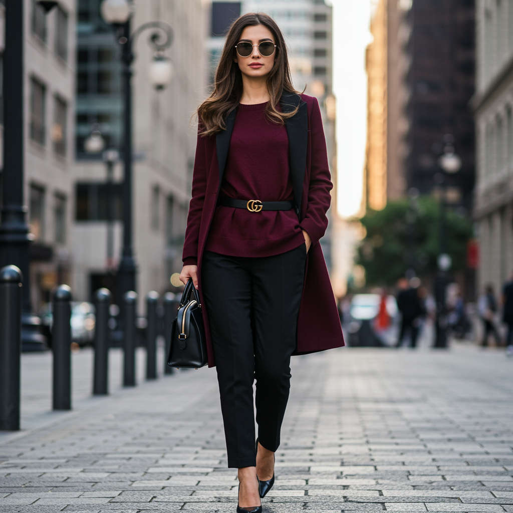 Bordo Rengi Kombinlerken En Kolay Yol Nedir