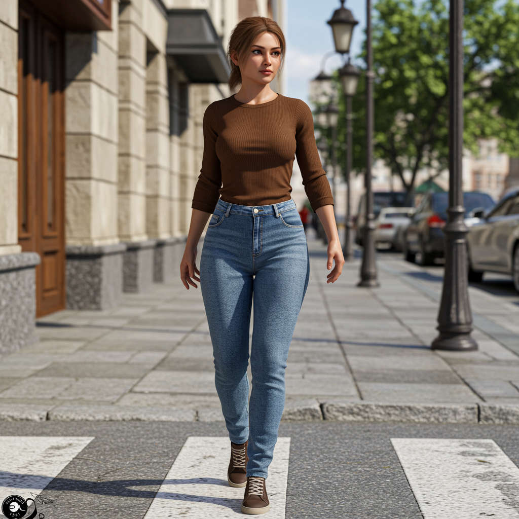 Ton Sür Ton Kahverengi Gömlek Kombini