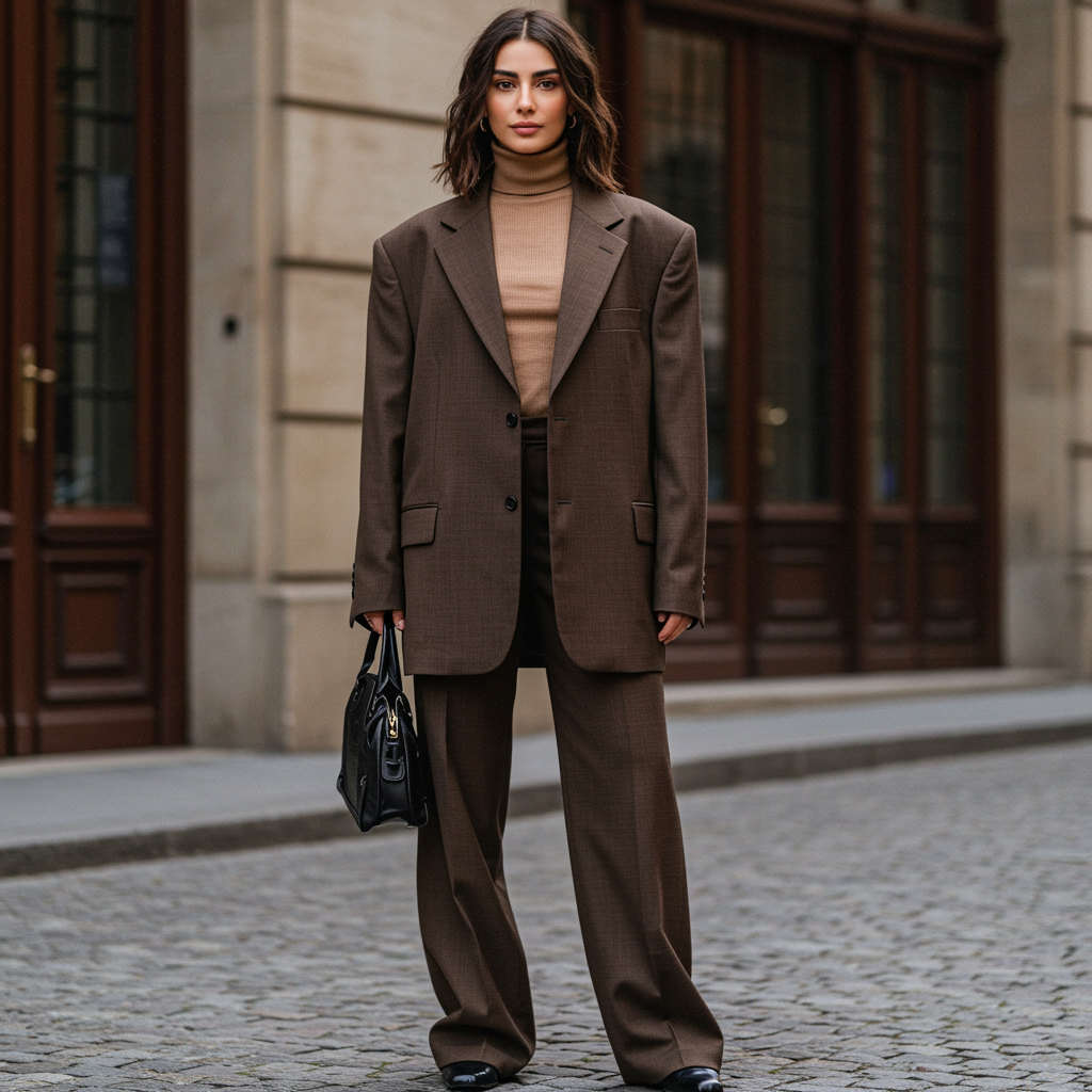 Siyah Pantolon İle Daha Net Bir Çizgi