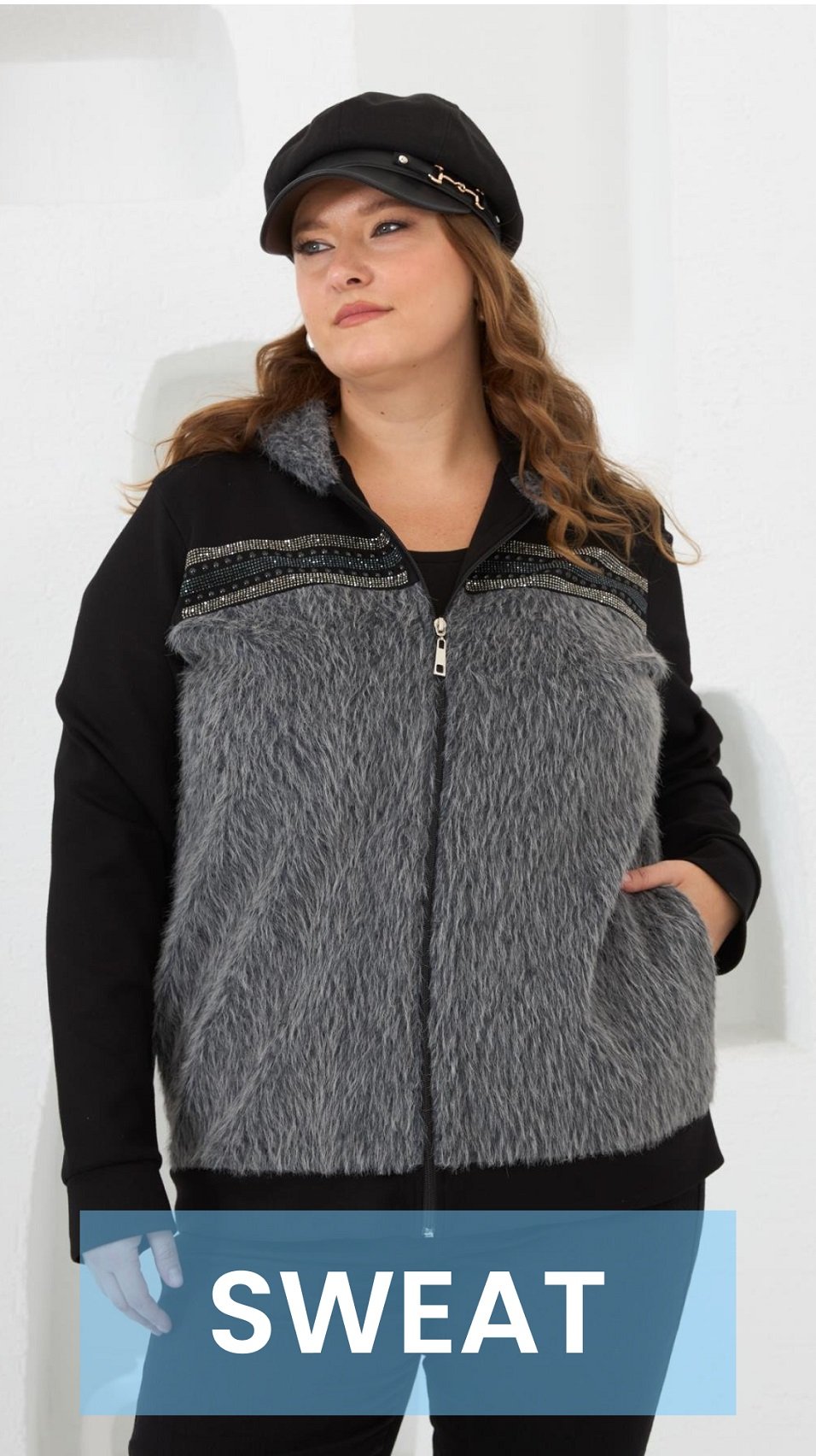 büyük beden sweatshirt