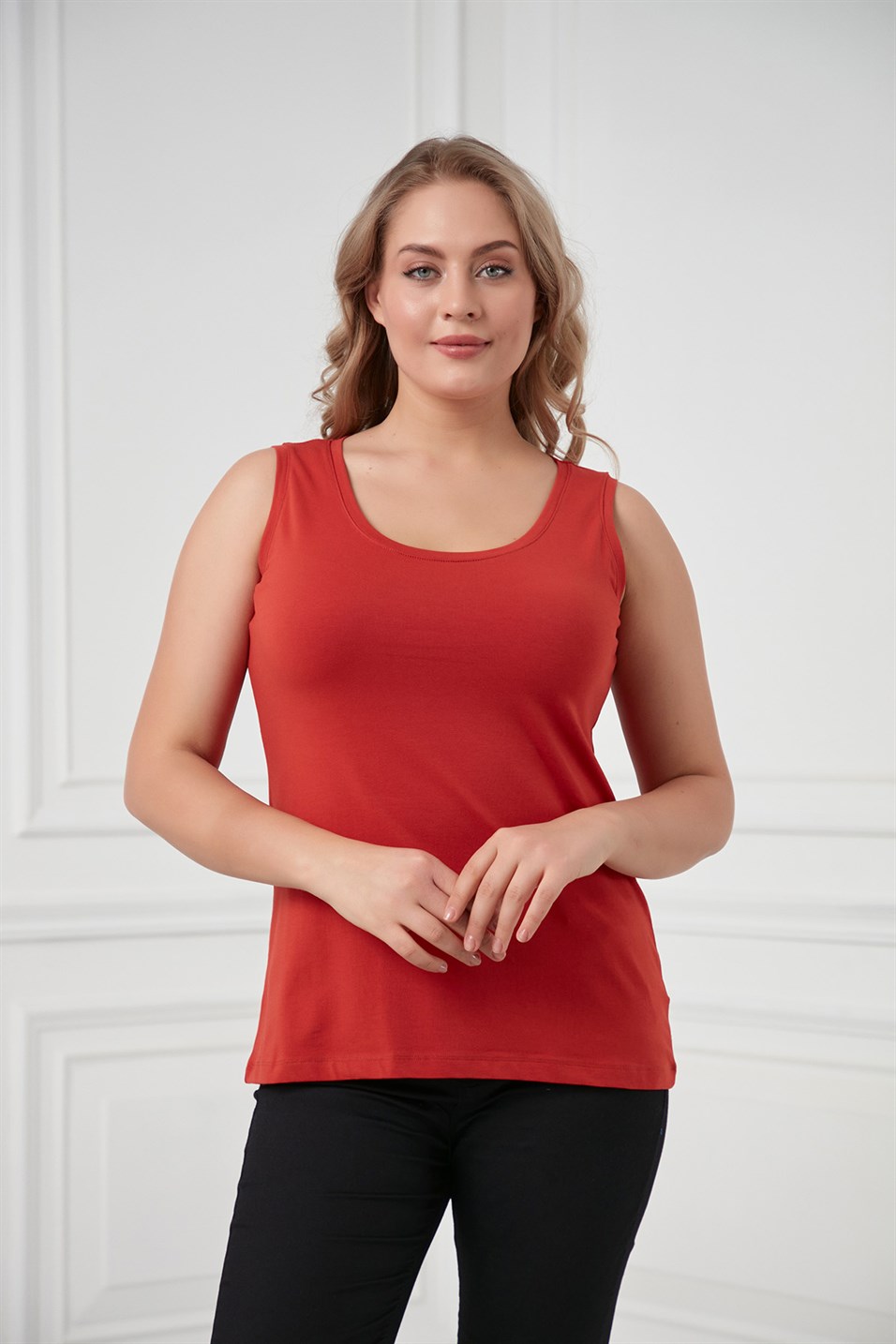 RMG Büyük Beden Kiremit Atlet