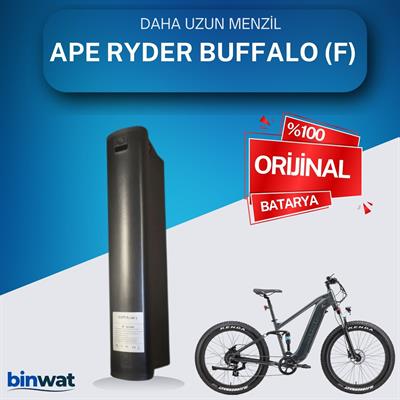 APE RYDER BUFFALO (F) 48 Volt Batarya Orijinal Yedek Akü - Elektrikli Bisiklet PiliAPE RYDER BUFFALO (F) 48 Volt Batarya Orijinal-Yedek Akü - Elektrikli Bisiklet BataryasıLityum İyon 48 Volt Orijinal Bataryalar