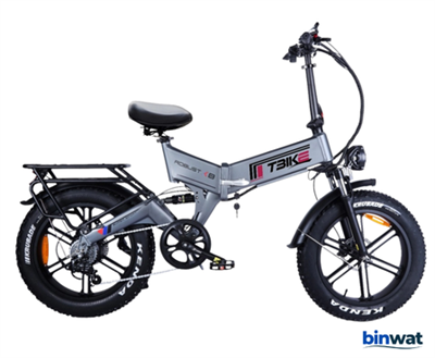 T-BİKE ROBUST X8 GRİ 48V 1000 WATT ELEKTRİKLİ BİSİKLET