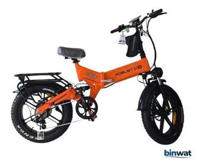 T-BİKE ROBUST X8 TURUNCU 48V 1000 WATT ELEKTRİKLİ BİSİKLET