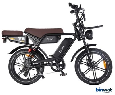 T-BİKE V8 ULTRA MAX 48V 1000 WATT ÇİFT BATARYALI ELEKTRİKLİ BİSİKLET