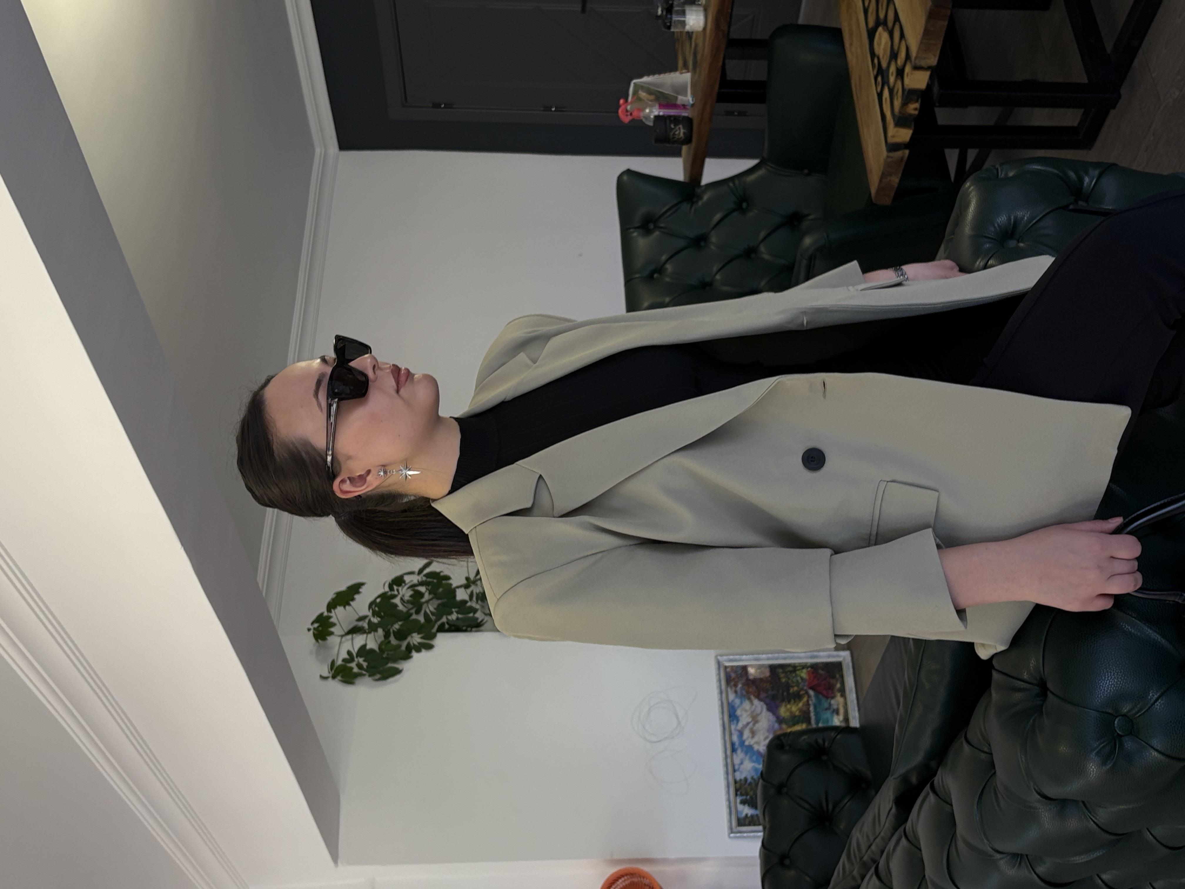 AÇIK HAKİ BLAZER CEKET