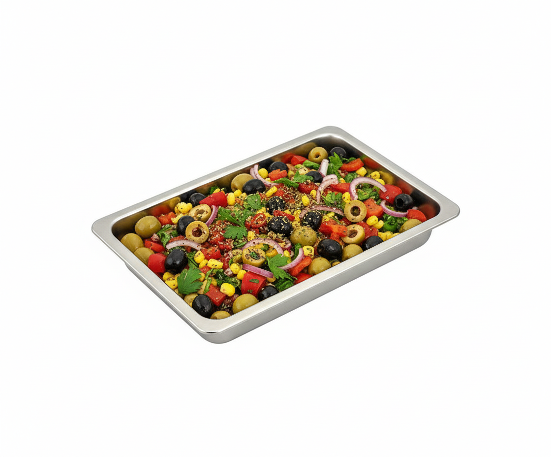 Abant Çelik Meze Küveti 20x30cm No:1