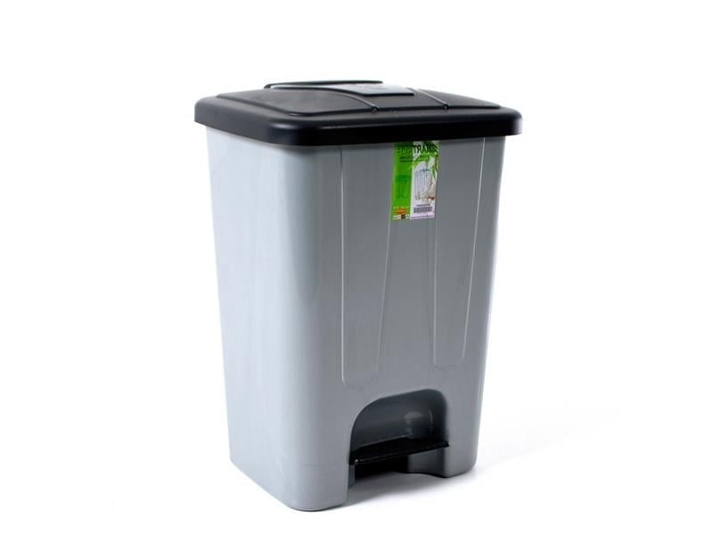 Alezy 4250 Pedallı Kapaklı Çöp Kovası 25 litre Plastik