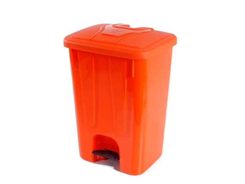 Alezy 4260 Kapaklı Pedallı Çöp Kovası 65 Litre