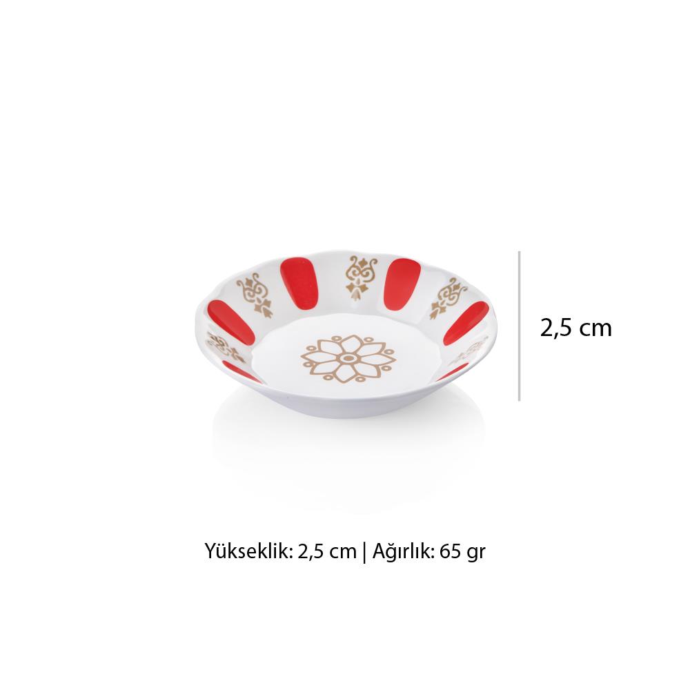 Alezy 699 Termostar Melamin Kahveci Çay Tabağı 
