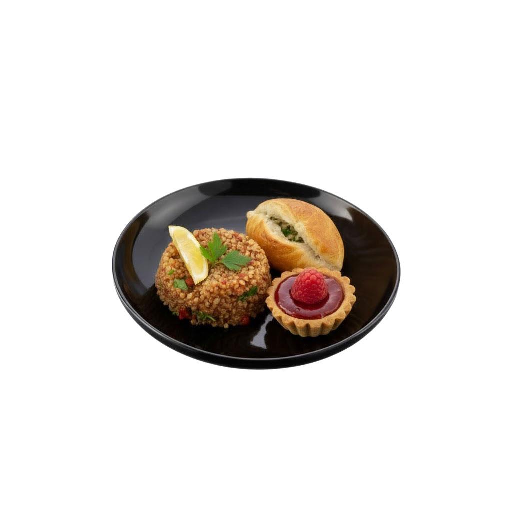 Göreme 177 Termostar Enternasyonel Servis Tabak 21cm Siyah