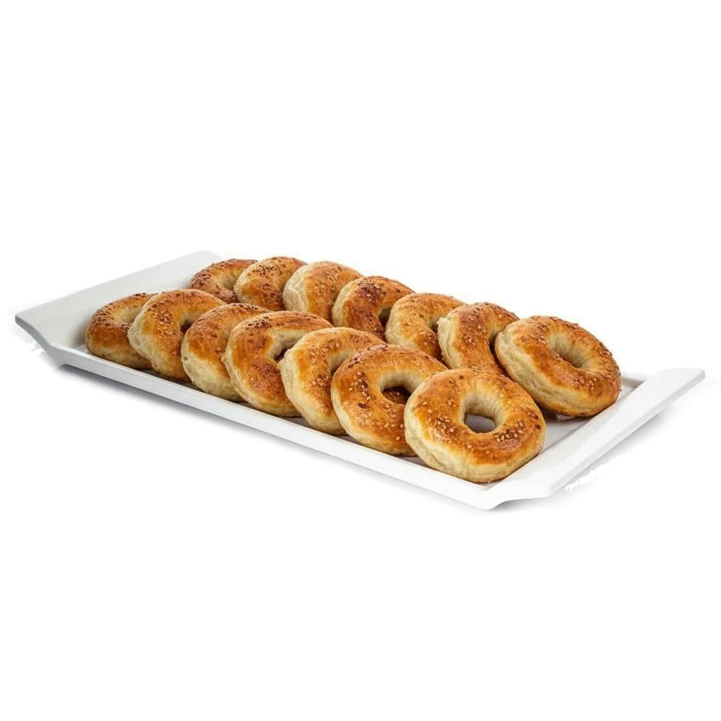 Göreme 519 Termostar Kırılmaz Melamin Kahve Pasta Sunum Tepsisi 35x26cm