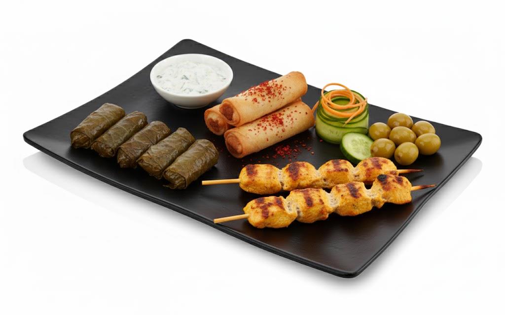 Göreme 9819 Termostar Kırılmaz Melamin Mat Ren Sunum Tabak 33x24cm