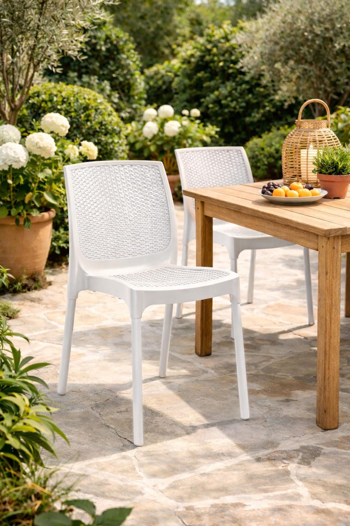 Novussi R009 Sunny Rattan Bahçe ve Balkon Sandalye