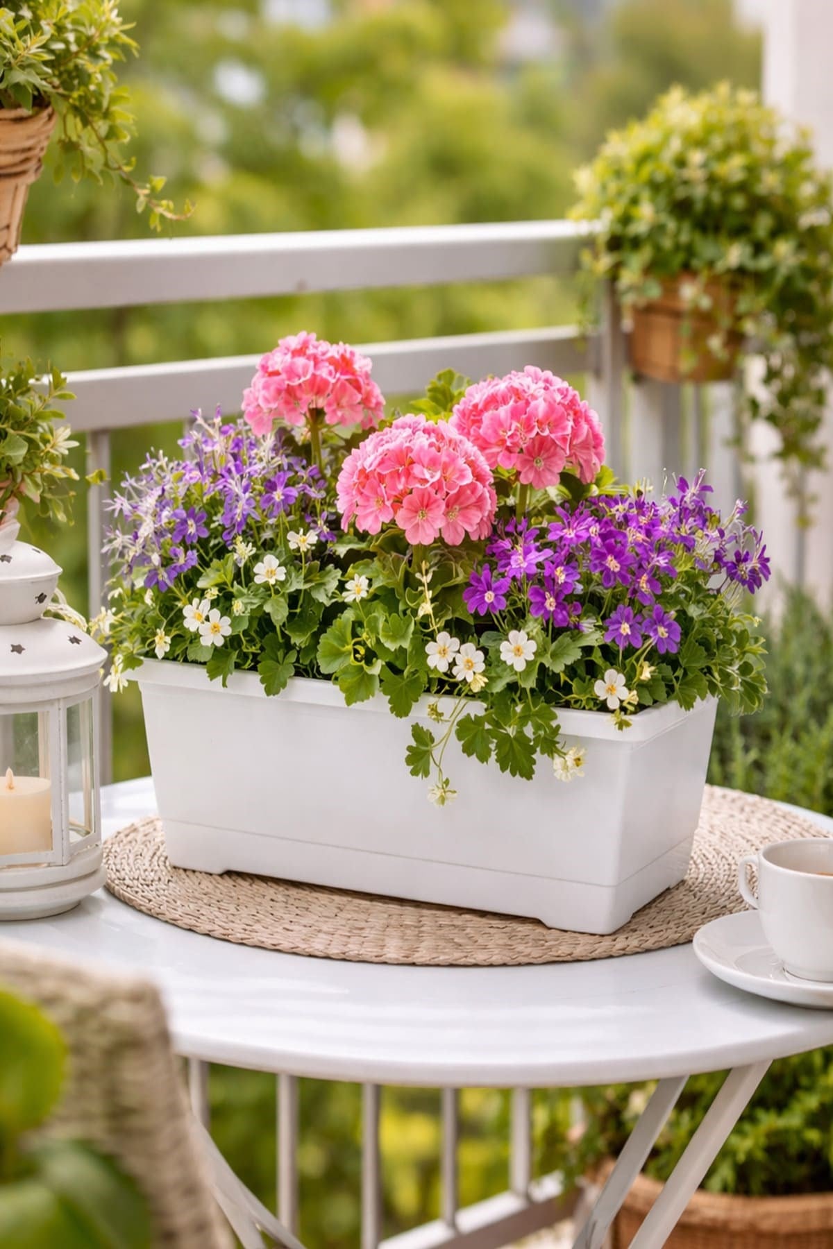 Şenyayla 5850 Göreme Balkon Çiçek ve Bitki Saksısı No:1 - 4.5 Litre