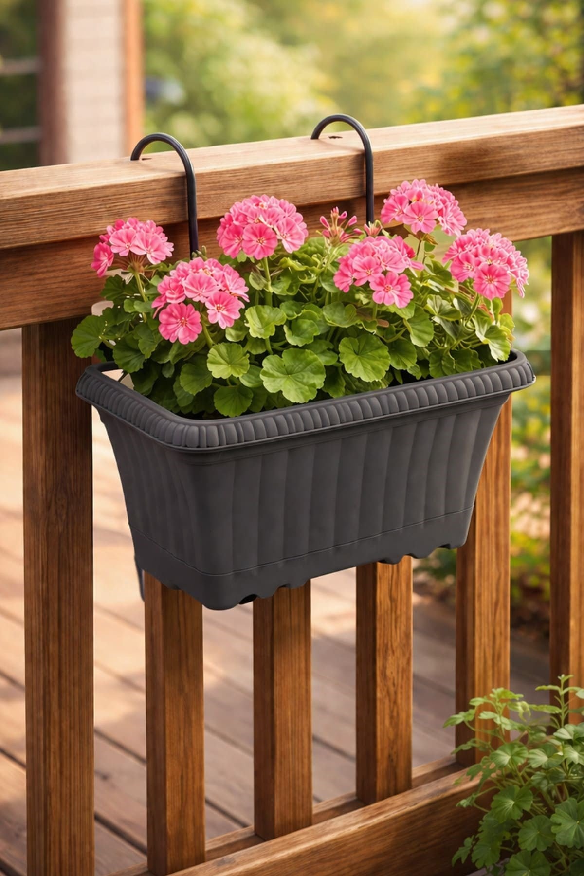 Serinova OB01IA Ova Askılı Balkon Saksı 3.5 Litre