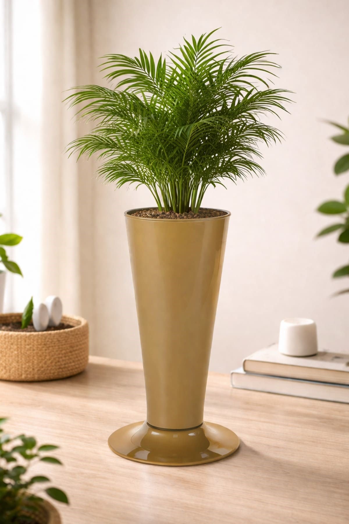 Serinova V004 Kesme Çiçek Vazosu 2.7 Litre