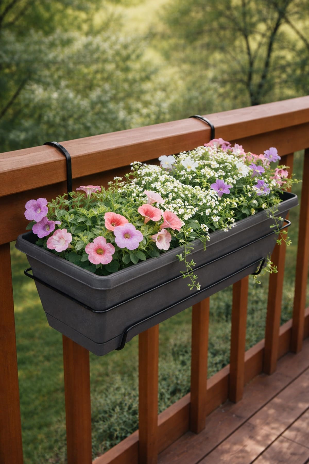 Serinova V620A Villa Balkon Askılı Saksı 10 Litre