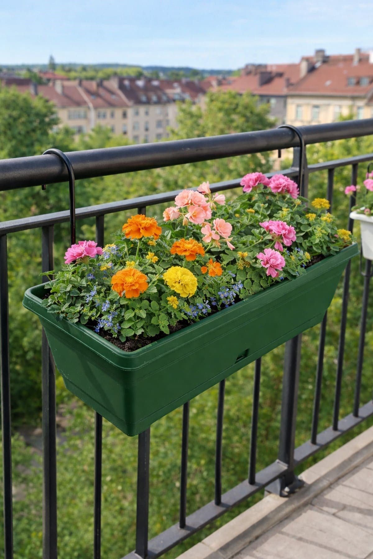 Serinova V620VA Villa Askılı Balkon Saksı 10 Litre