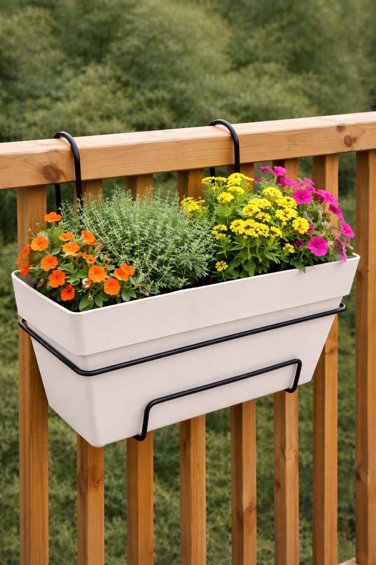 Serinova YB01A Askılı Yalı Balkon Saksı 6.5 Litre