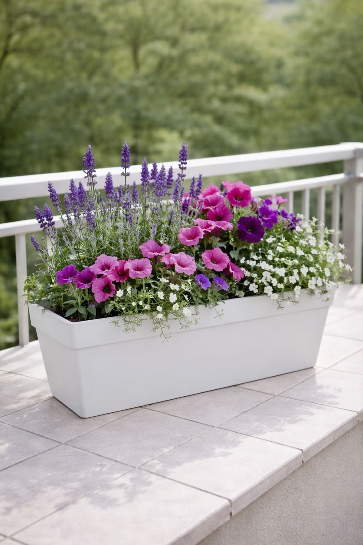 Serinova YB02 Villa Askılı Yalı Balkon Saksı 10.8 Litre