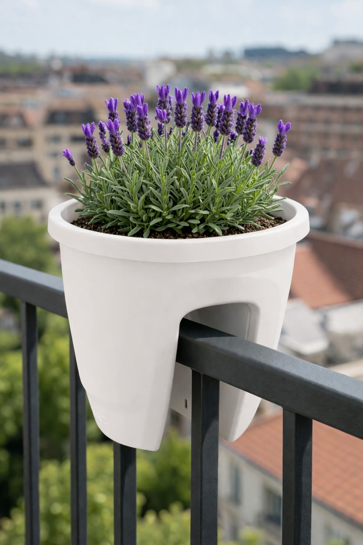 Serinova ZS01 Zümrüt Balkon Saksısı 7.5 Litre