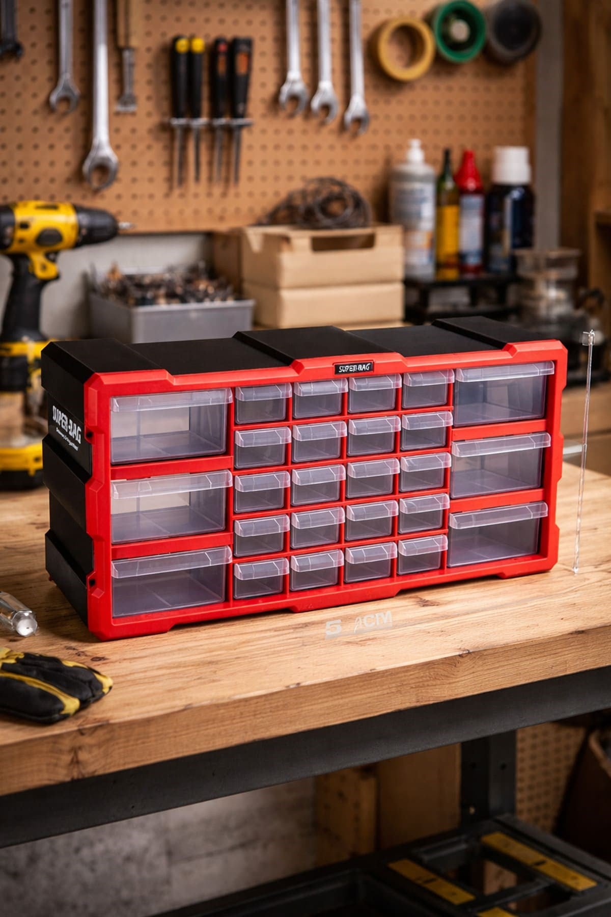 Super-Bag ASR-6004 Monoblok 26 Çekmeceli Organizer Seti