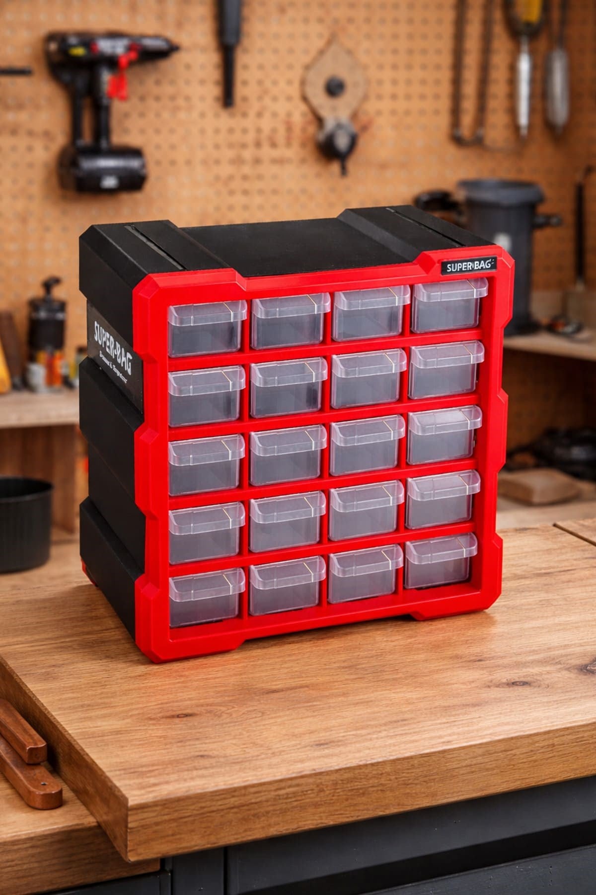 Super-Bag ASR-6006 Monoblok 20 Çekmeceli Organizer Seti
