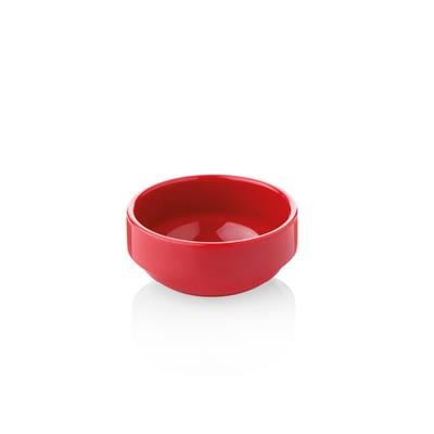Alezy 529 Termostar Melamin Yuvarlak Sosluk 6 cm Kırmızı