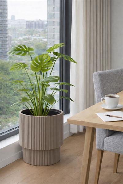 Alezy Vega Model Dekoratif Modern Saksı 30 lt