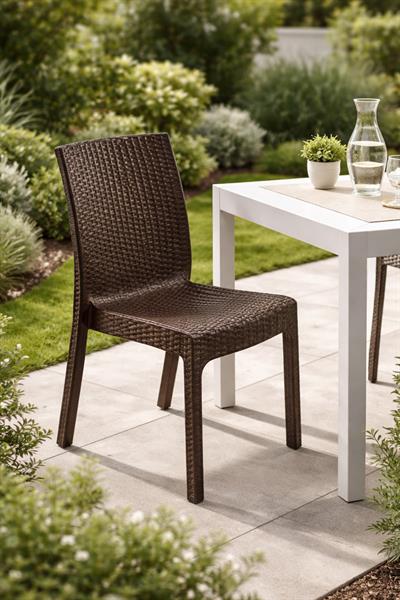 Holiday HK710 Deluxe Rattan Bahçe ve Balkon Sandalye