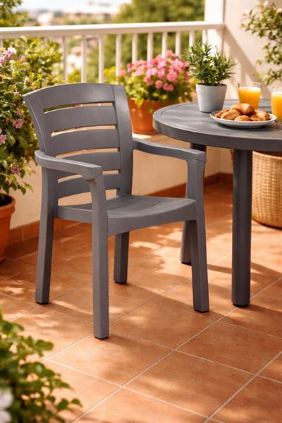 Nova HK510 Didim Kollu Bahçe ve Balkon Sandalye