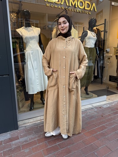 Tasarım Kupra Kap - Camel